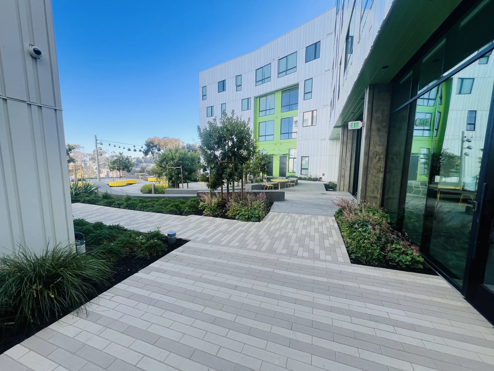 Entrances & walkways at a Green Is The Way maintained property, view 6